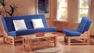 The Tribecca has almost no arms, and the light color goes great with all kinds of custom upholstry covers.